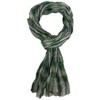 Rotfuchs Lightweight Cotton Scarf Women's Scarf Men's Scarf Crinkled Look