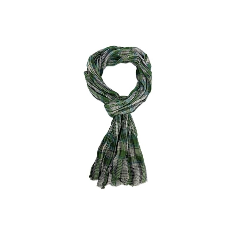 Rotfuchs Lightweight Cotton Scarf Women's Scarf Men's Scarf Crinkled Look