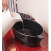 Plow & Hearth 1.5 Qt. Cast Iron Lattice Steamer