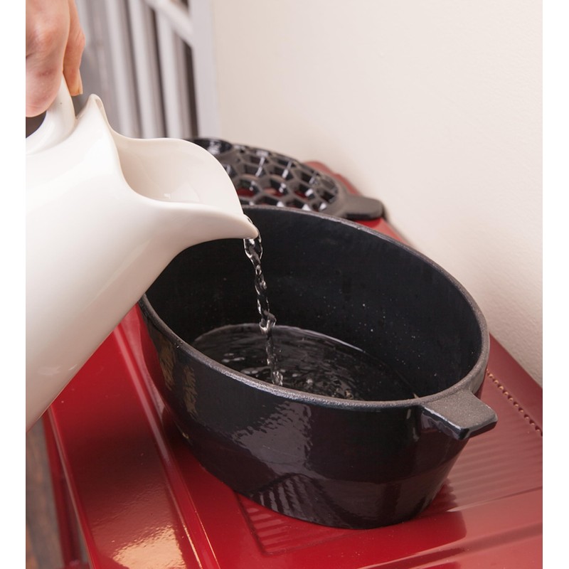 Plow & Hearth 1.5 Qt. Cast Iron Lattice Steamer