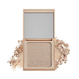 Sigma Beauty Highlighter Makeup – Illuminating Highlighting Powder for Face, Sheer Glimmer Face Highlighter for Cheeks, Cupid’s Bow, & Brow Bone (Savanna, Fiery Bronze Metallic)