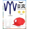 Mario Cosplay Costumes for Children, Hat for Adults, 2 Yellow