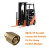 ASTAMOTOR RE7141F Forklift Propane Tank Connector Female Connection Fitting Adapter