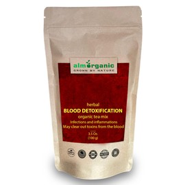 Blood Detox Tea | Toxins, Infections & Inflammations | Circulation | Blood Clots & Blood Pressure | 100 Gr. | 3.5 Oz.