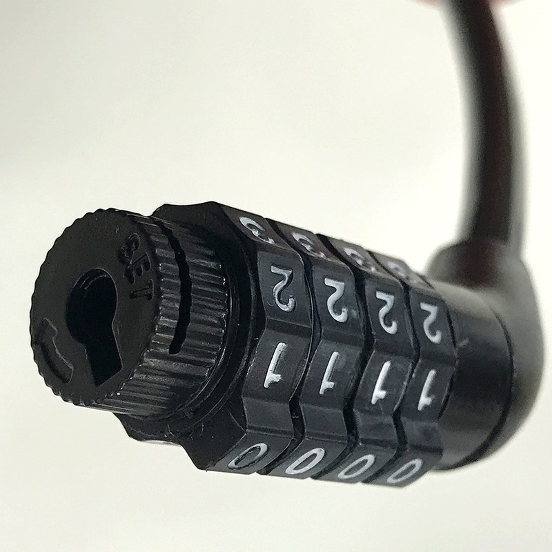 J&C Adjustable Dial Lock JC-076W 8φ-60 BK