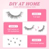 Parriparri Eyelashes, Cat Eye, Fluffy Artificial Eyelashes, Cateye Clear Band,