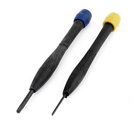 IIVVERR 2 Pcs Watch Repairing 1.4mm Slotted PH0 Phillips Screwdrivers Set Tool (2 piezas de reloj que repara la herramienta de juego de destornilladores Phillips PH0 ranurado de 1,4 mm