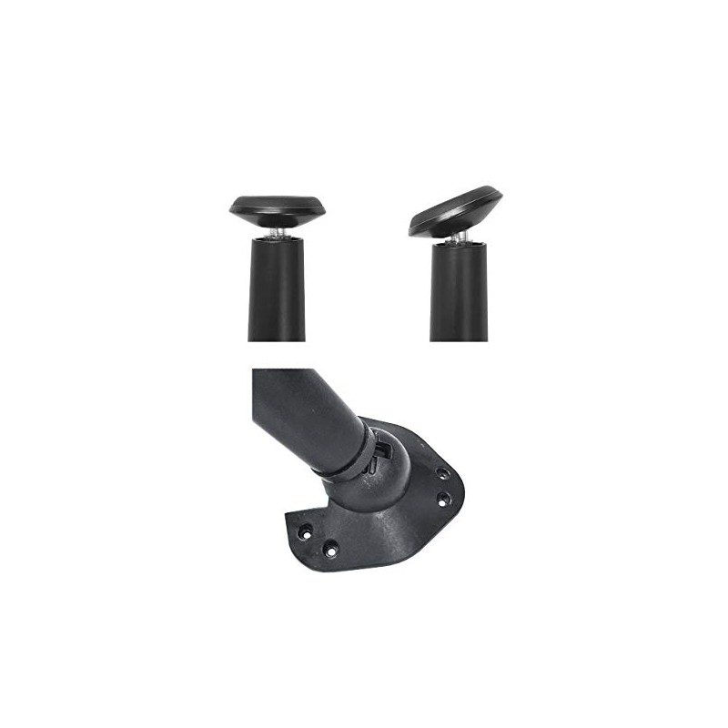 1x 710mm Chrome Angle Folding Table Leg Breakfast Bar Support