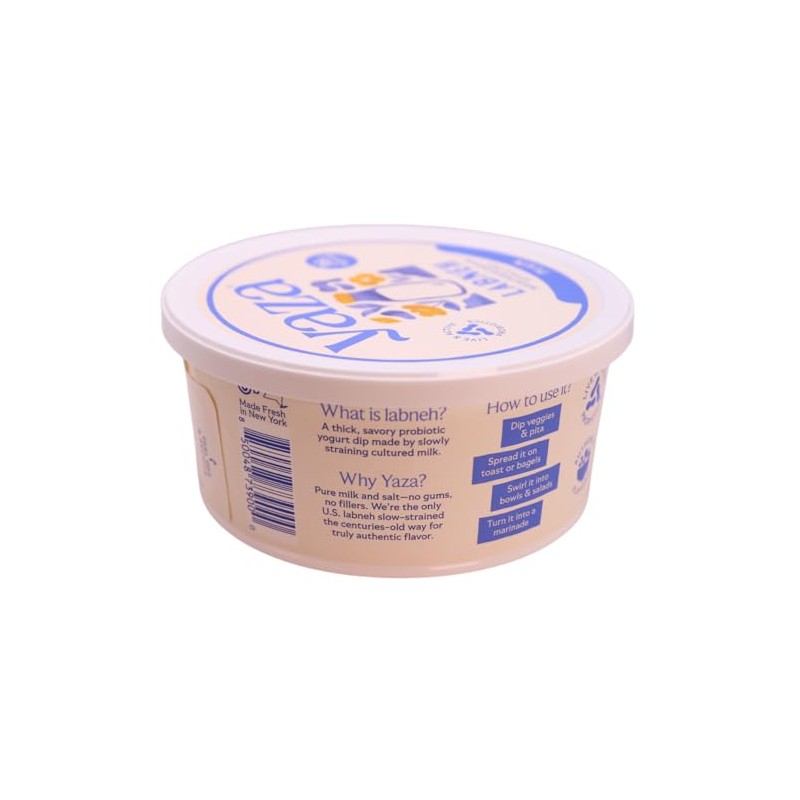 Yaza Plain Labneh, 12 OZ