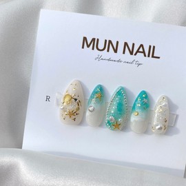 MunNail Let's go to the sea - Short Oval / MunNail 바다로떠나요 - 숏오벌
