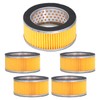 5Pcs Piston Air Compressor Filter Inner Element Inside Silencer Equipment