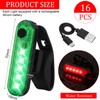 Treela 22 Pcs LED Navigation Kayak Lights with Safety Whistle