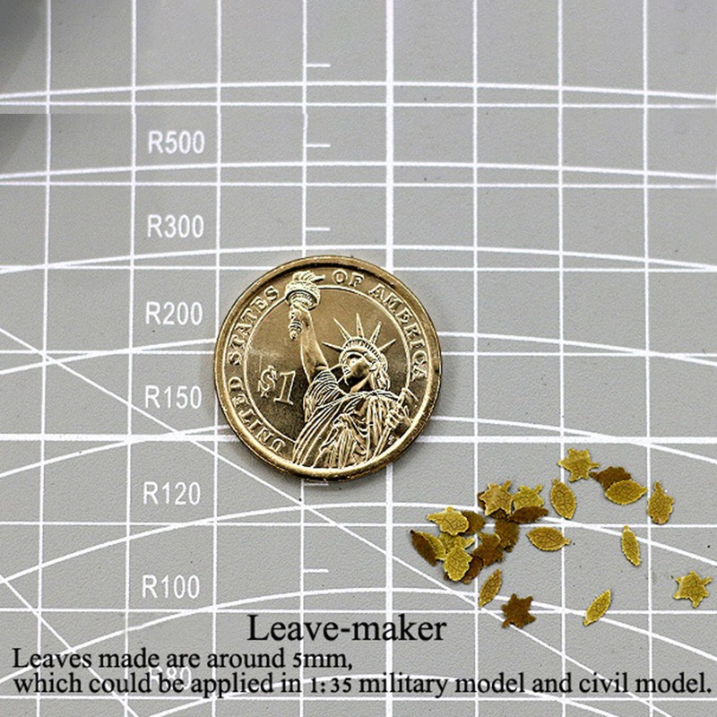4 in 1 Leaf Maker Model Scene Scenario Real Deciduous