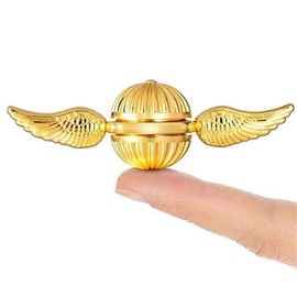 Fidget Hand Spinner Toys for Kids Adults, Sensory Magic Orb Gifts for Fans of The Medieval Magical World, Idea Finger Toys for Stress Relief Anti Anxiety(Golden)