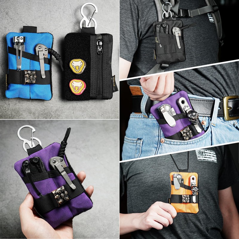 VIPERADE VE15 Mini EDC Pouch, Small EDC Organiser Bag with