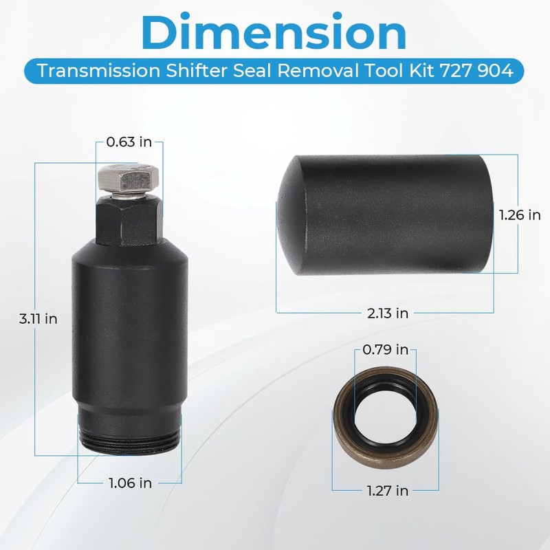WIKIBB Transmission-Shifter Lever-Seal Tool for Dodge/Plymouth/Chrysler 727 and 904 transmissions