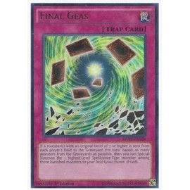 yugioh - Final Geas MVP1-EN029 1st Edition Ultra Rare - The Dark Side of Dimensions Movie Pack