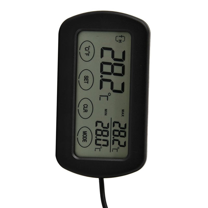 LCD Display Egg Incubator Reptile Tank Digital Thermometer Hygrometer