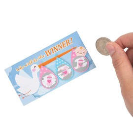 PAPER BABY SCRATCH CARD - Stationery - 12 Pieces