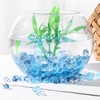 DomeStar 550PCS Mixed Blue Vase Fillers, Acrylic Fake Crushed Ice