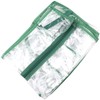 UWIOFF 4-Tier Greenhouse Replacement Cover Clear PVC Greenhouse Cover with