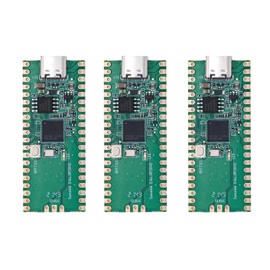 3PCS | Sumolink Erhu RP2040 | Pico-Like MCU Board Based on Raspberry Pi RP2040 Chip, Dual-Core Arm Cortex M0+ Processor up to 133 MHz, Onboard 4MB Flash, USB-C Connector