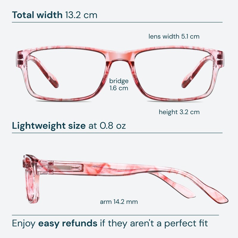 Gaoye Professional Reading Glasses for All Day - Computer Readers