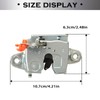Fraylis Tailgate Latch Lock Compatible with Toyota Tundra (2000-2006) Left