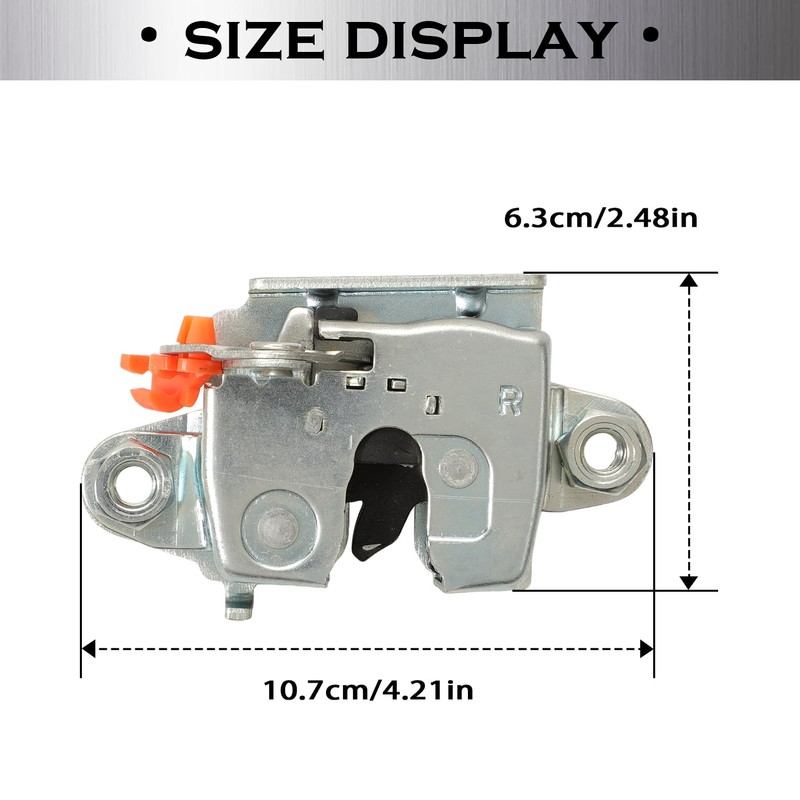 Fraylis Tailgate Latch Lock Compatible with Toyota Tundra (2000-2006) Left