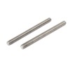 sourcing map 304 Stainless Steel Full Threaded Rod Hardware M8