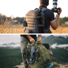 Nogeqi Ring Holder Keychain,Travel Ring Holder,Jewelry Holder for Sports Bag,Keychain Pouch with Metal Lock,Nylon Travel Jewelry Bag for Anti-Lost Keys, Jewelry and Coins(Black)