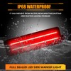 OFFKAT Rear Fender [Ultra-Bright] 2-Row Full LED Side Marker Lights