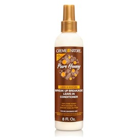 Creme Of Nature 7269132000 Pure Honey, Anti Quiebre Acondicionador Sin Enjuague 236Ml