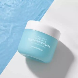 Jaminegyeong [자민경] 1.+1 판테놀 수분 영양 크레마카라콜 워터풀 슬리핑 크림 60ml [Jaminkyoung] 1.+1 Panthenol Moisture Nutrient Cream Caracol Waterful Sleeping Cream 60ml