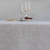 Home Brilliant 6ft Table Cloth, Solid Checker Tablecloth, Table Covers