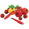 1 Pcs Tomato Huller Corer Stainless Steel Strawberry Stem (White)