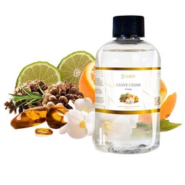 YANCY Clove Cedar Luxury Collection Fragrance Oil (4 oz), Earthy Clove and Cedarwood Aroma, Versatile Scent for Diffusers, Oil Burners & Aroma Lamps, Grounding Fragrance for Cozy Vibes