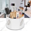 ONVAYA® Wooden Desk Organiser, Leaf Design, Pen Holder for Desk,