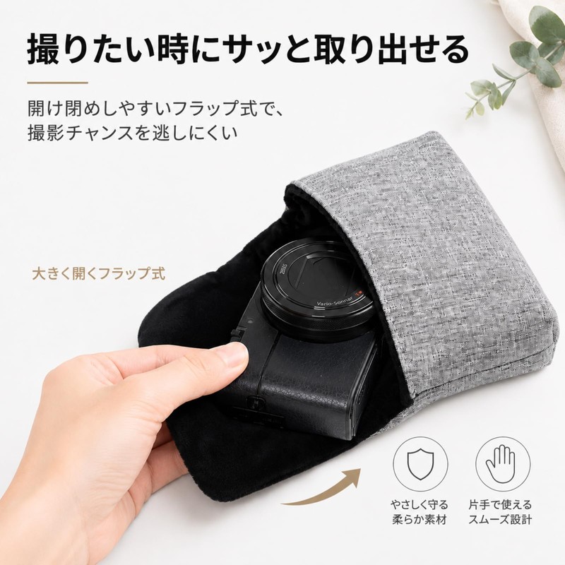 Aqualoach Camera Case for Compact Cameras, Camera Pouch, Digital Camera