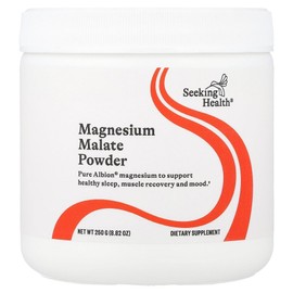 Seeking Health Magnesium Malate Powder 500mg 250g (8.82oz), SKH52066, 250g, 1 piece / 시킹 헬스 마그네슘 말레이트 분말 500mg 250g(8.82oz), SKH52066, 250g, 1개