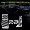 EVGATSAUTO Set of 4 Car Foot Pedal Pads for 1