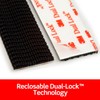 Scotch Extreme Interlocking Fasteners, 4 Strips, 1" x 3", Delivers