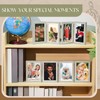 Sintuff 2 Pack 4 Folding Picture Frame 4x6 Inch Photo