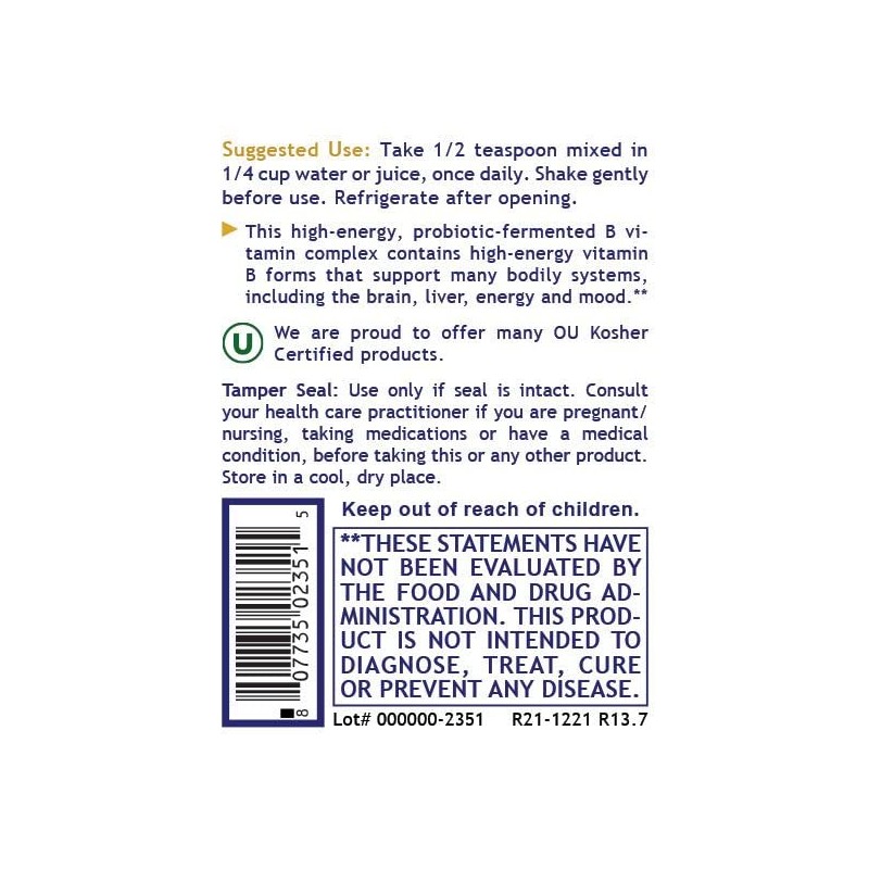 Premier Max B-ND 8 FL OZ, Dynamic Liver, Energy, &