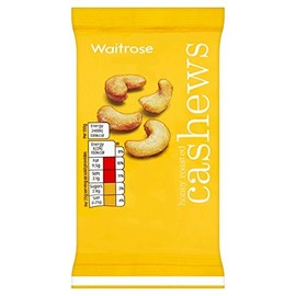 Waitrose Honey Roasted Cashew Nuts 100g