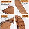 FAGWIG Genuine Leather Watch Band for Women Men Quick Release