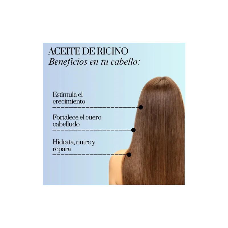 Aceite De Ricino Puro 500 Ml Pestañas-uñas-corporal