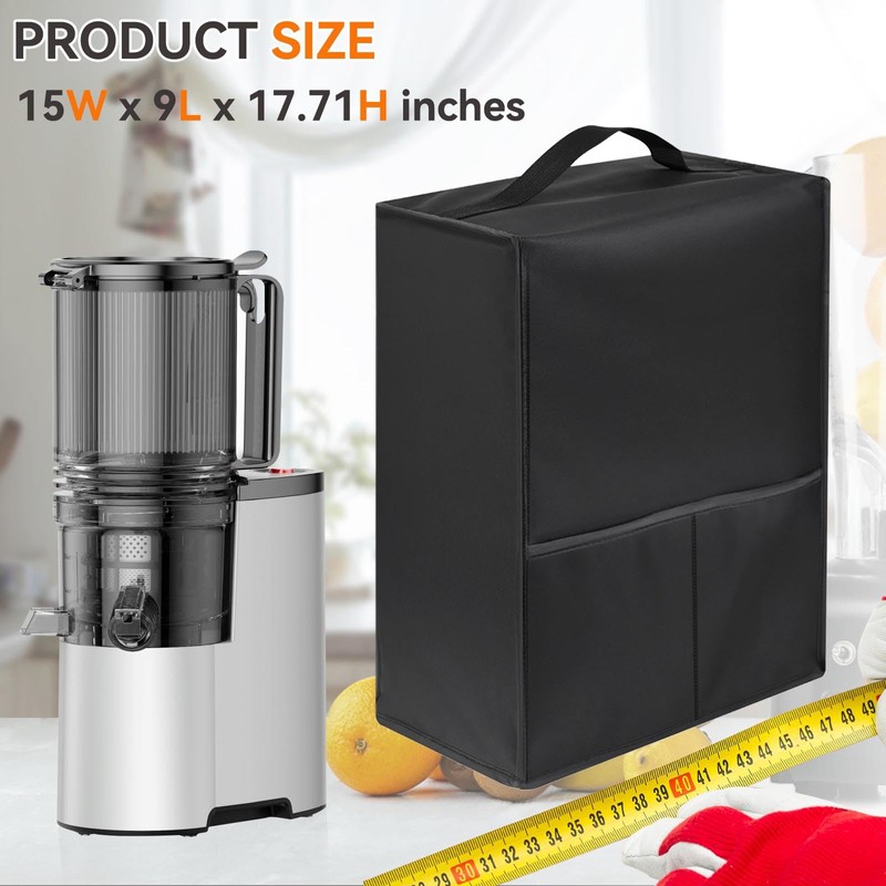 Lasesasies Juicer Cover, Waterproof & Dustproof, 9" x 15" x
