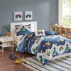 Kids Bedding Boys Orange & Green Monster Trucks Blue Full/Queen