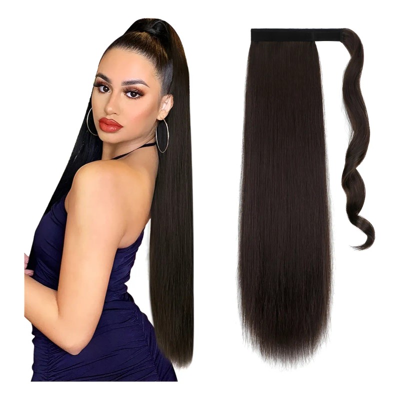 Coleta Postiza Cabello Lacio Caballo Natural Extensiones